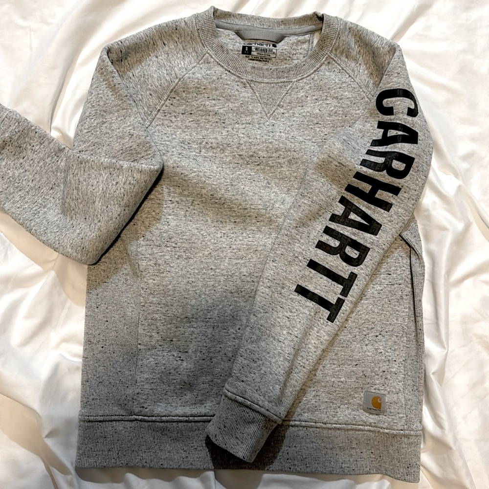 Carhartt Relaxed Fit, Midweight Crewneck w/ Graphic Sleeve